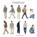 Flat Vector Men Figures Pack 02