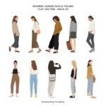 Flat Vector Women Figures Pack 02